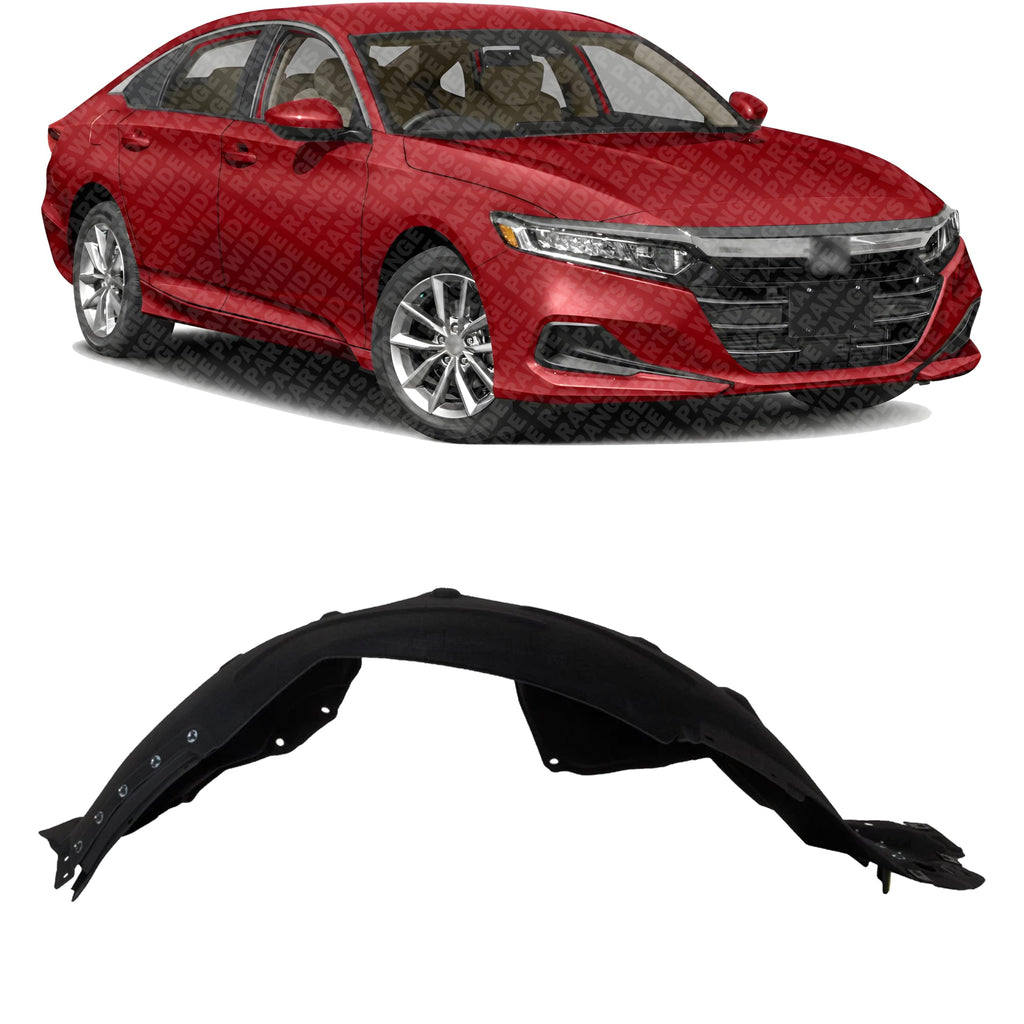 Front Fender Liner Right Passenger Side for 2018-2022 Honda Accord