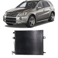 Front A/C Condenser Aluminum Core for 2006-2011 Mercedes-Benz ML-Class, 2007-2012 GL-Class & More