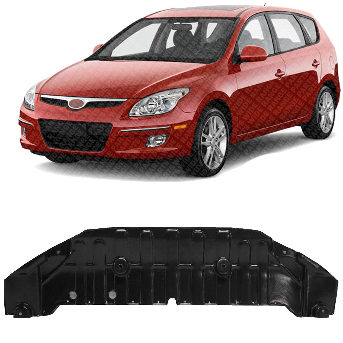 Front Engine Splash Shield Under Cover for 2011-2013 Hyundai Elantra