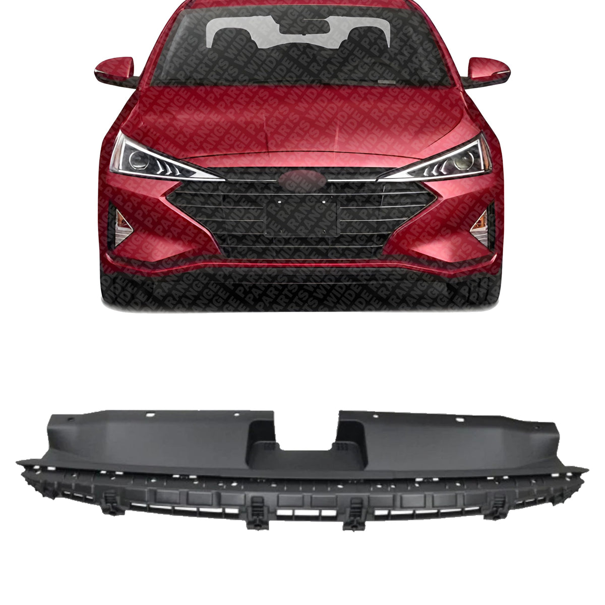 Front Radiator Support Cover Plastic for 2019-2020 Hyundai Elantra
