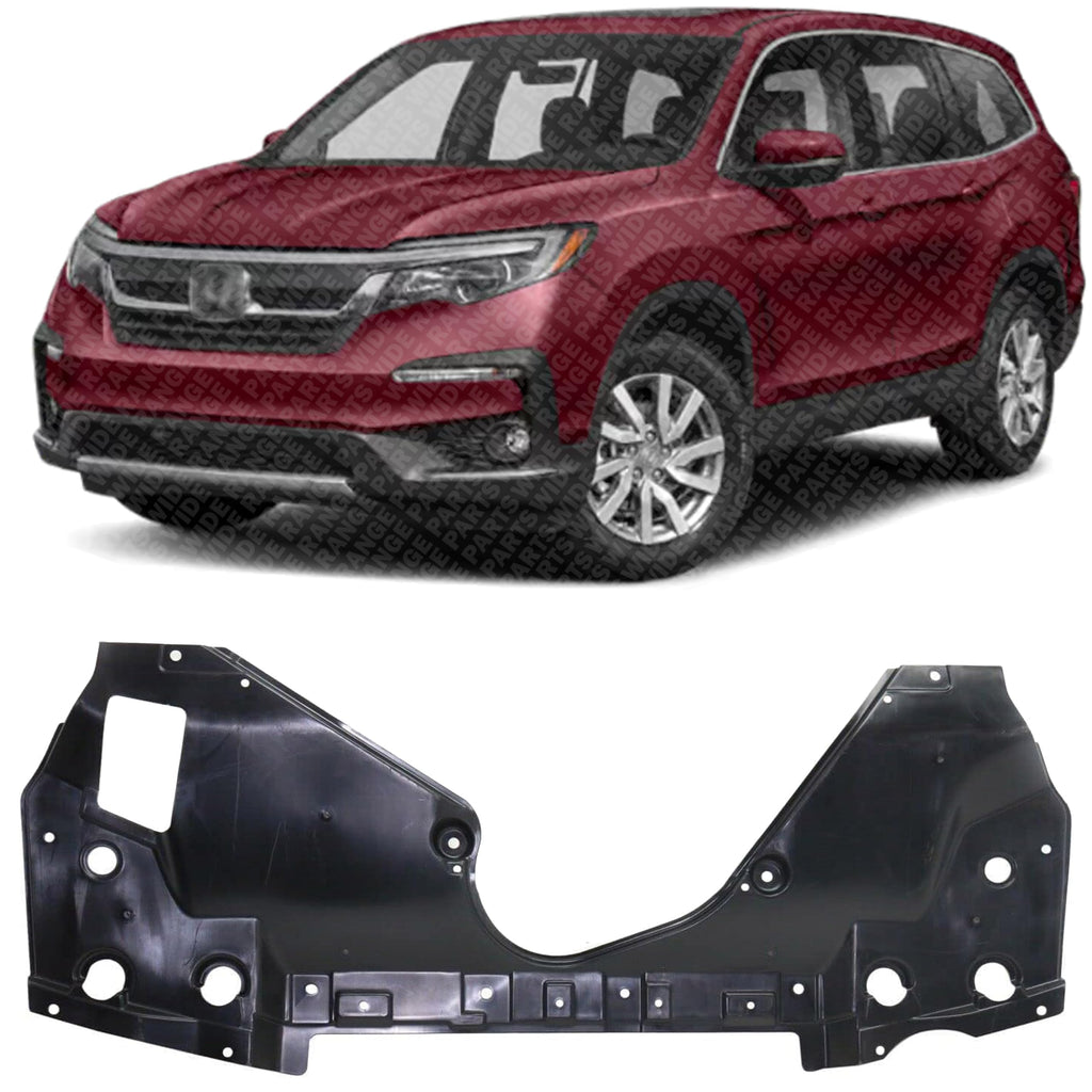 Front Engine Splash Shield Under Cover, Engine Under Cover for 2017-2023 Honda Ridgeline, 2016-2022 Pilot & More