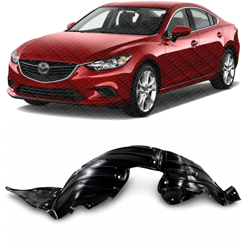 Front Fender Liner Right Passenger Side for 2014-2017 Mazda 6
