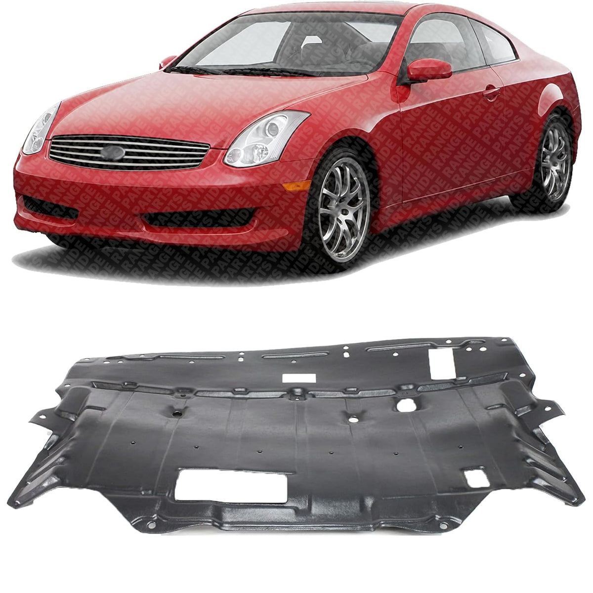 Front Engine Splash Shield Under Cover for 2003-2007 Infiniti G35