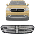 Front Grille Insert Textured Black for 2014-2020 Dodge Durango