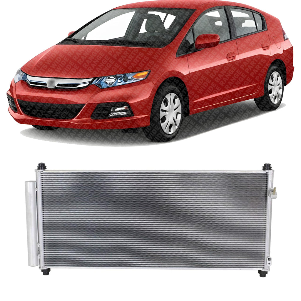 Front A/C Condenser Aluminum Core for 2011-2016 Honda CR-Z & 2010-2014 Insight