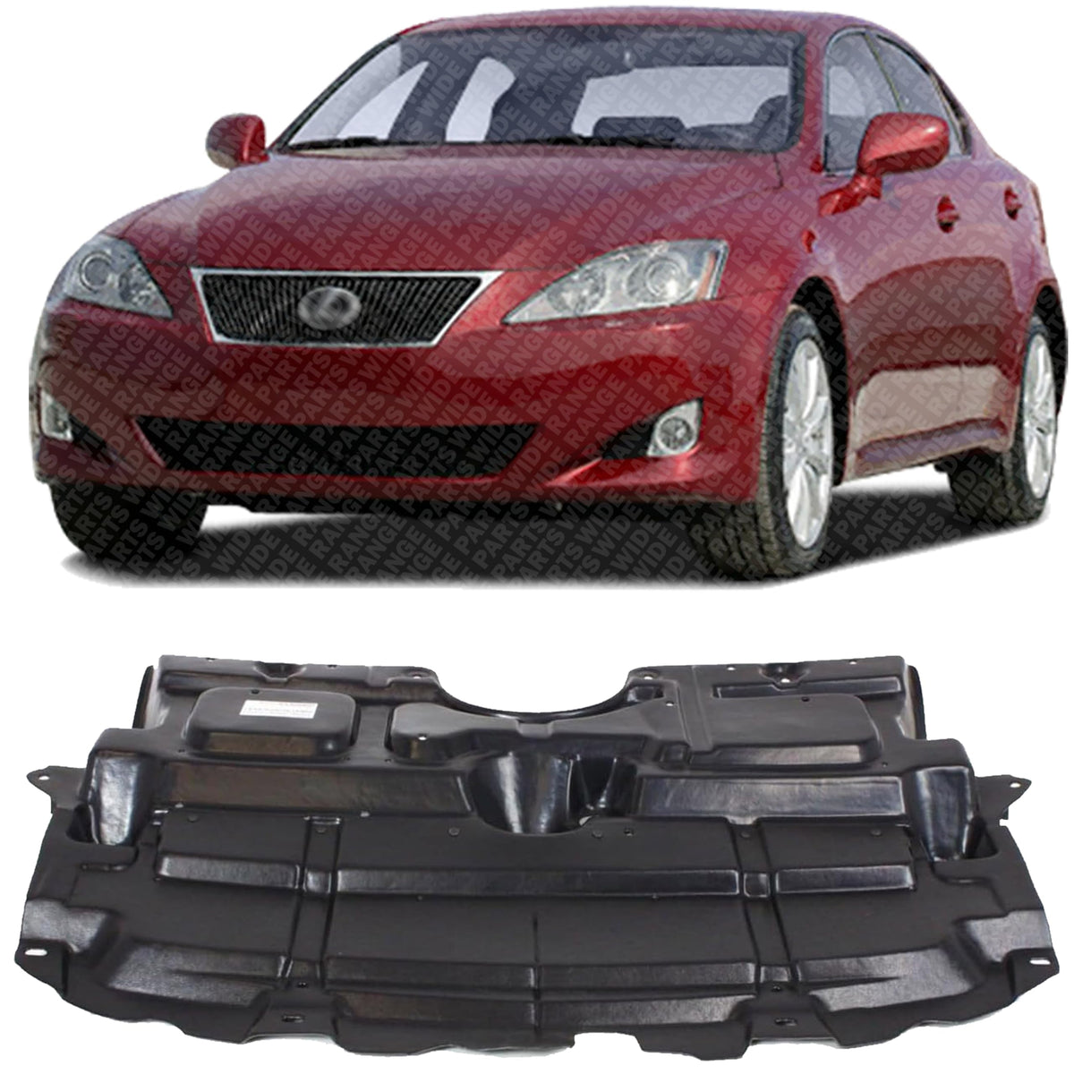 Front Engine Splash Shield Under Cover for 2006-2008 Lexus IS250