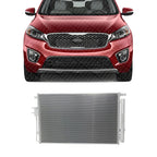 Front A/C Condenser Aluminum Core for 2016-2018 Kia Sorento