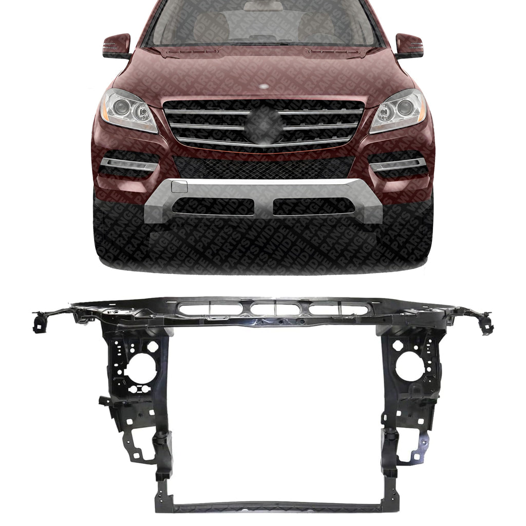 Front Radiator Support Assembly Plastic with Steel for 2013-2016 Mercedes-Benz GL-Class, 2013-2015 ML-Class & More