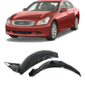 Set of 2 Front Fender Liner Left Driver & Right Passenger Side for 2007-2008 Infiniti G35, 2009-2013 G37 & More