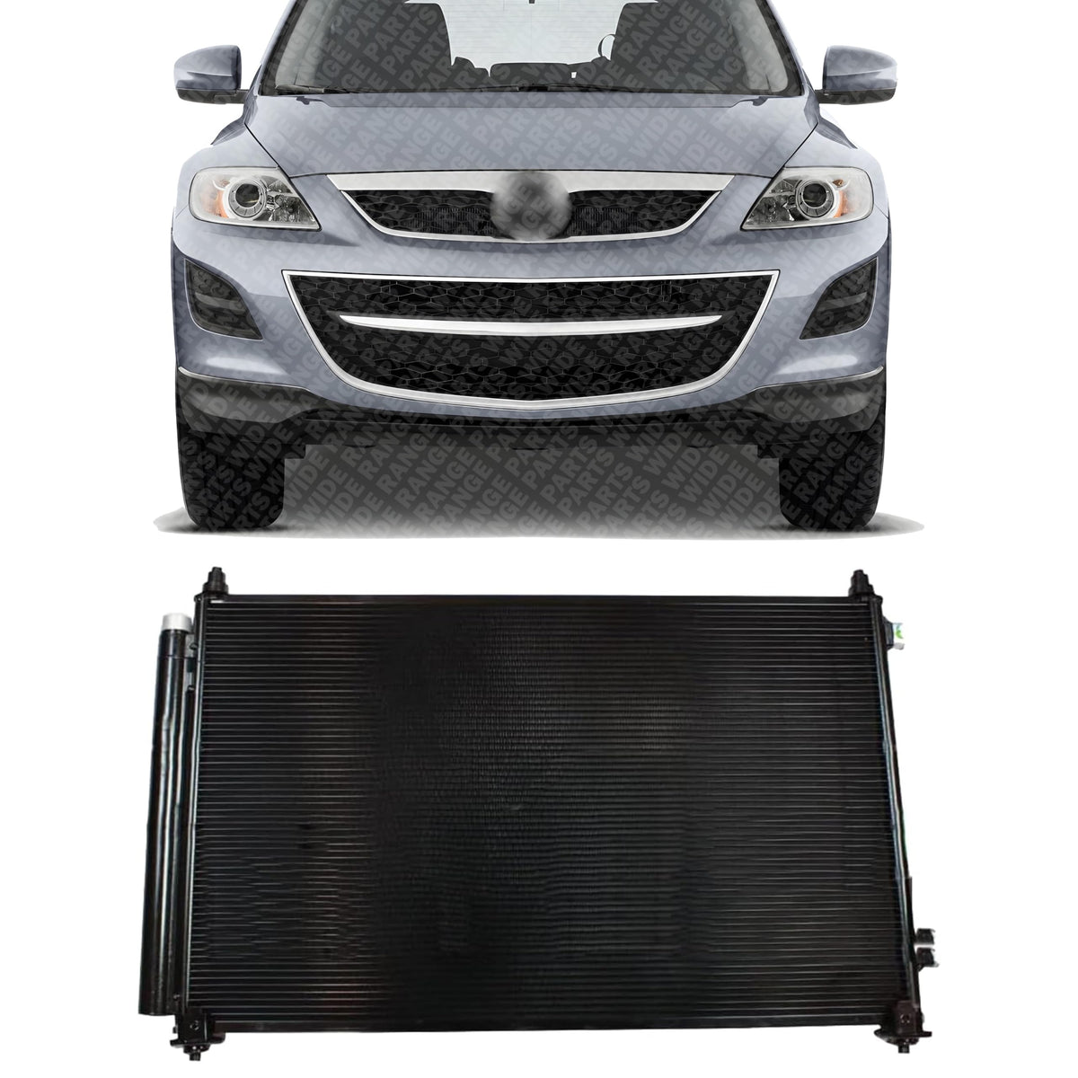Front A/C Condenser Aluminum Core for 2007-2015 Mazda CX-9