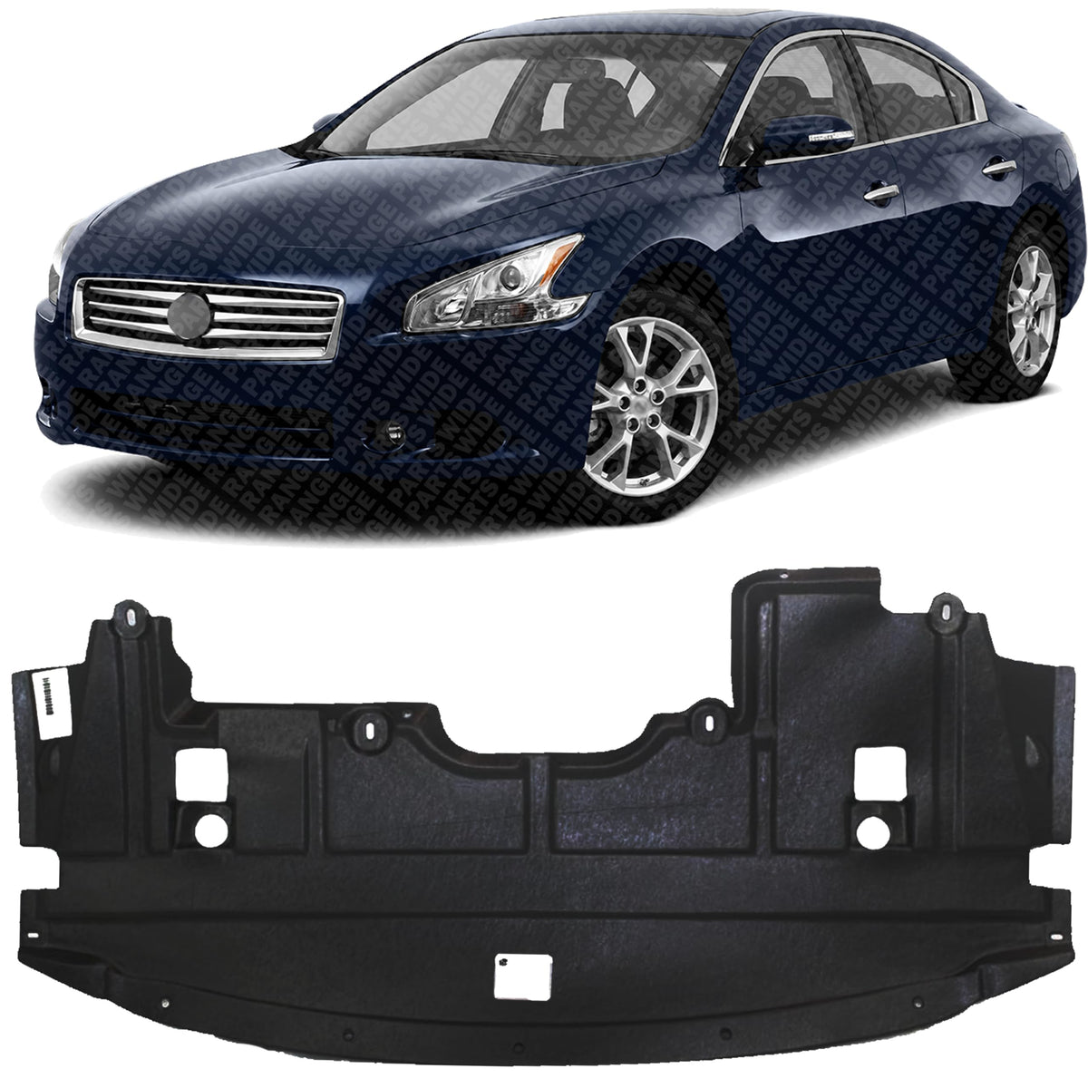 Front Engine Splash Shield Under Cover for 2007-2009 Nissan Altima & 2009-2014 Maxima