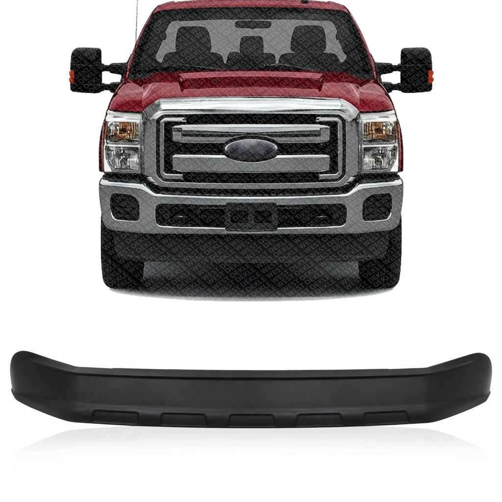 Front Bumper Lower Valance Panel Textured for 2011-2016 Ford F-450, 2011-2016 F-250 & More
