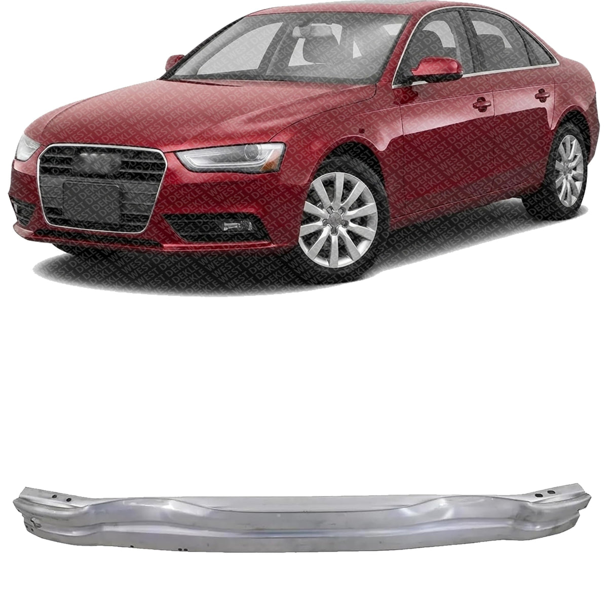 Front Bumper Reinforcement Impact Bar for 2013-2016 Audi A4