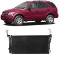 Front A/C Condenser Aluminum Core for 2001-2006 Hyundai Santa Fe