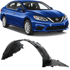 Front Fender Liner Right Passenger Side for 2017-2019 Nissan Sentra