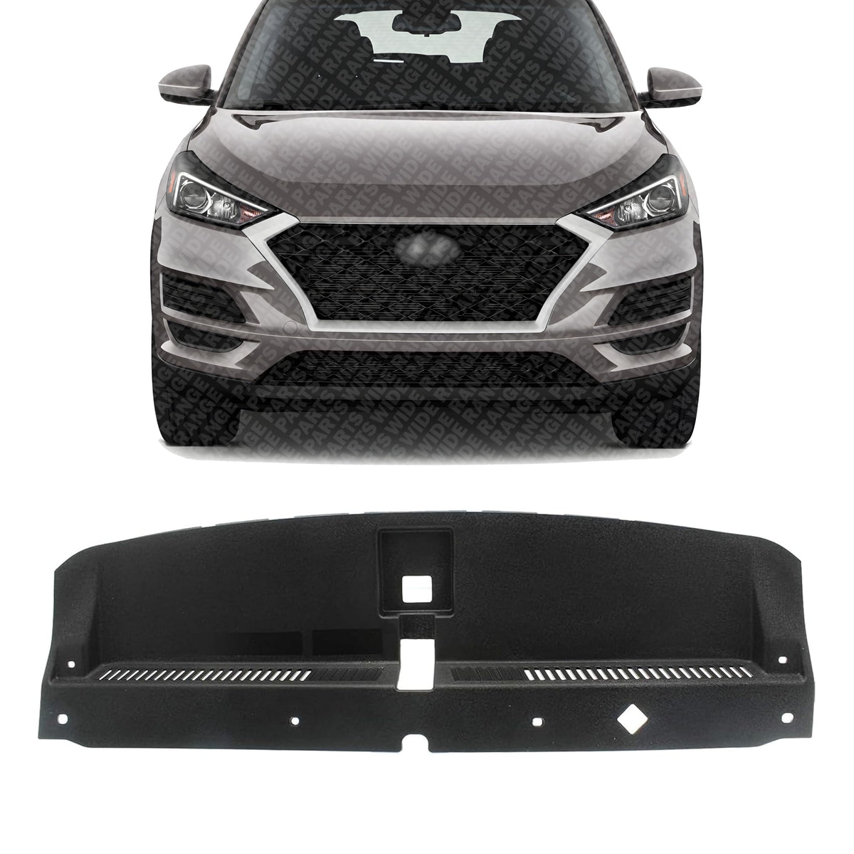 Front Radiator Support Cover Plastic for 2016-2021 Hyundai Tucson