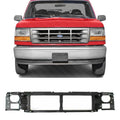 Front Grille Mounting Header Panel Thermoplastic for 1992-1997 Ford F-250, 1992-1996 Bronco & More