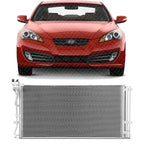 Front A/C Condenser Aluminum Core for 2010-2012 Hyundai Genesis