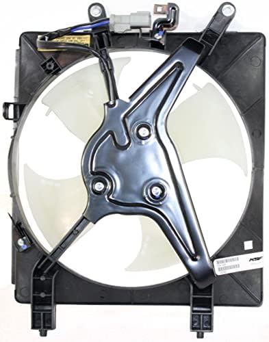 Radiator and A/C Condenser Fan - Driver and Passenger Side, For Models With Radiator Marked 0A18 For 2000-2004 Toyota Avalon