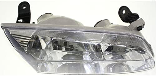 Passenger Side Headlight, with Bulb, Halogen, Clear Lens For 2000-2001 Toyota Camry