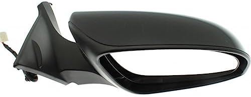 Driver and Passenger Side Mirrors, Power Adjust, Manual Folding, Heated, Paintable, No Signal Light, No Memory, No Puddle Light, No Auto-Dimming, No Blind Spot Feature For 2016-2017 Toyota Camry