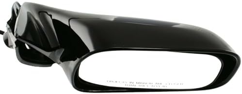 Passenger Side Mirror, Power Adjust, Non-Folding, Non-Heated, Paintable, No Signal Light, No Memory, No Puddle Light, No Auto-Dimming, No Blind Spot Feature For 1995-1999 Toyota Avalon