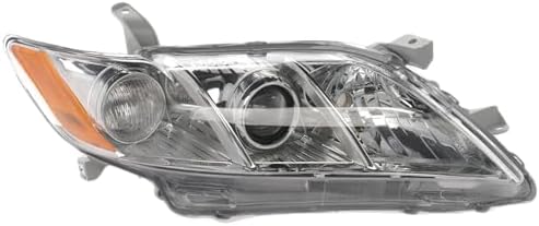 Passenger Side Headlight, without Bulb, Halogen, Base/CE/LE/XLE Models, USA Built Vehicle For 2007-2009 Toyota Camry USA Built