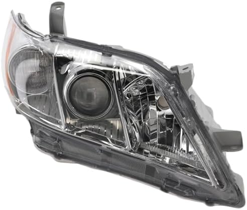 Passenger Side Headlight, without Bulb, Halogen, Base/CE/LE/XLE Models, USA Built Vehicle For 2007-2009 Toyota Camry USA Built