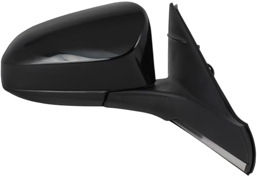 Passenger Side Mirror, Power Adjust, Manual Folding, Heated, Paintable, No Signal Light, No Memory, No Puddle Light, No Auto-Dimming, No Blind Spot Feature For 2015 Toyota Camry