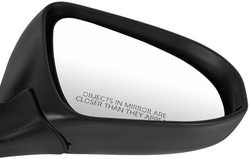 Passenger Side Mirror, Power Adjust, Manual Folding, Heated, Paintable, No Signal Light, No Memory, No Puddle Light, No Auto-Dimming, No Blind Spot Feature For 2015 Toyota Camry