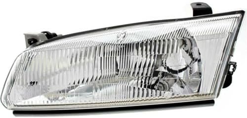 Driver and Passenger Side Halogen Headlight, OE Comparable Finish For 1997-1999 Toyota Camry