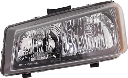7-Piece Kit, Grille Painted Gray, Includes (1) Grille Shell and Insert, (2) Headlight, (2) Headlight Bracket, and (2) Turn Signal Light For 2003-2006 Chevrolet Silverado 1500 2500