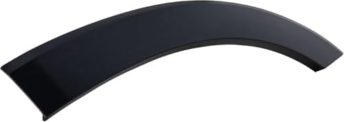 Front, Passenger Side Fender Flares, Textured Black, Mounts On Door, CAPA Certified For 2015-2019 Ford Transit