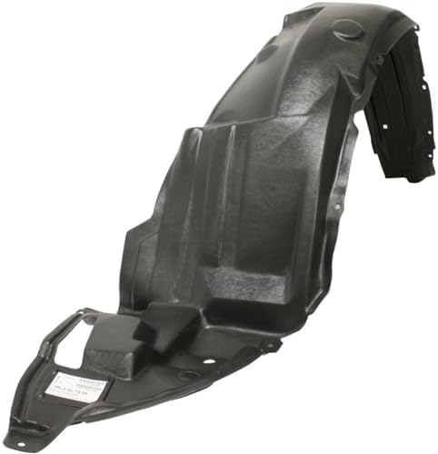Front, Driver and Passenger Side, Fender Liners For 2009-2010 Toyota Corolla