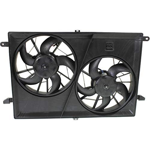 APTF0060 Dual Fan Assembly w/o Controller For 2007-2017 GMC Acadia / 2009-2017 Chevrolet Traverse