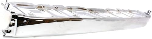 3-Piece Kit Step Bumper, Chrome Face Bar Only; With pad provision Without mounting bracket(s), Includes (1) Step Bumper and (2) Bumper End For 1996-2002 Toyota 4Runner