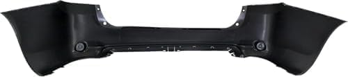 Rear, Upper Primed Bumper Cover, With Reflector Holes For 2008-2010 Toyota Highlander