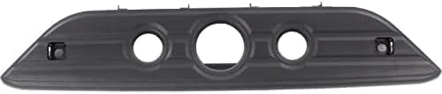 Center Bumper Step Pad, Black For 2005-2015 Toyota Tacoma
