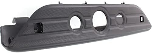 Center Bumper Step Pad, Black For 2005-2015 Toyota Tacoma