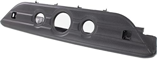 Center Bumper Step Pad, Black For 2005-2015 Toyota Tacoma