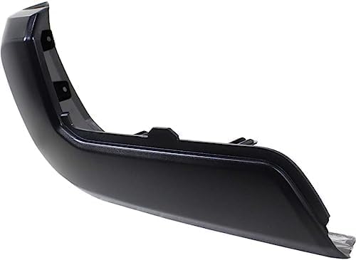 Rear, Driver Side Bumper End, Paint to Match, End Cap, Without Park Assist Sensor Holes, (Exc. Limited/TRD Pro Models) For 2016-2023 Toyota Tacoma