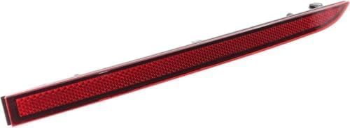 Rear, Driver and Passenger Side Bumper Reflector For 2014-2018 Ford Edge