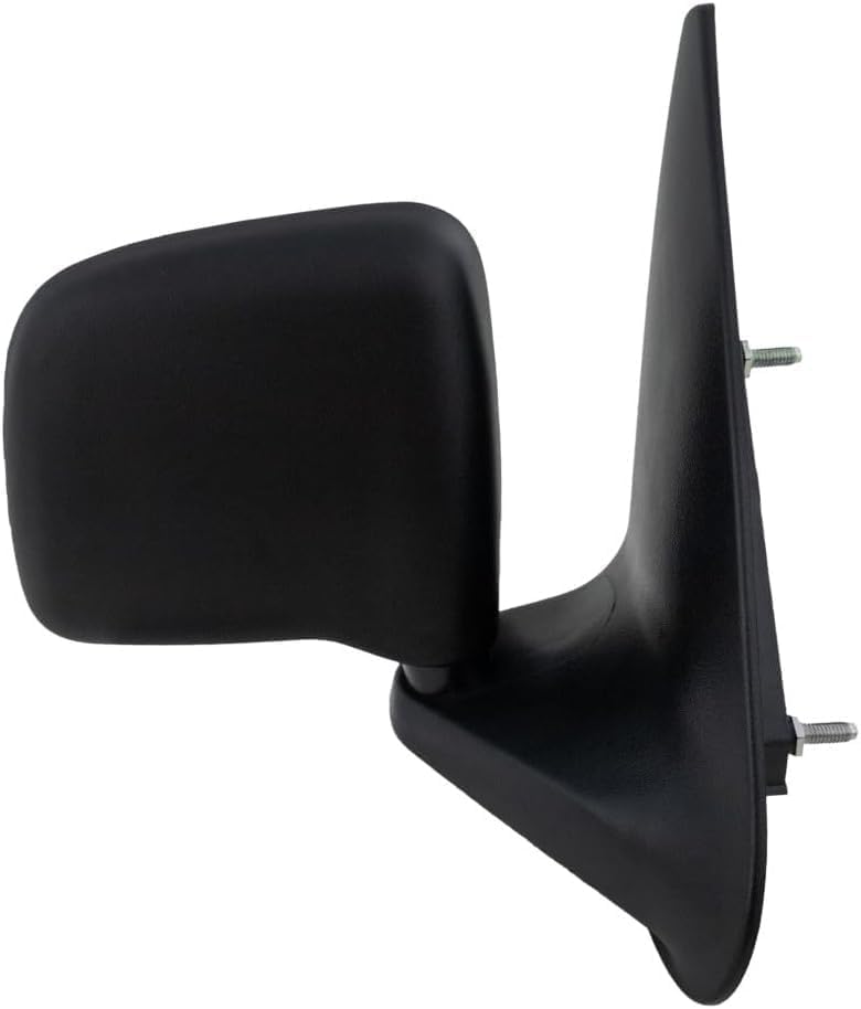 Driver Side Mirror, Manual Adjust, Manual Folding, Non-Heated, Textured Black, No Signal Light, No Memory, No Puddle Light, No Auto-Dimming, No Blind Spot Feature For 1993-2005 Ford Ranger / 1994-2002 Mazda B-Series