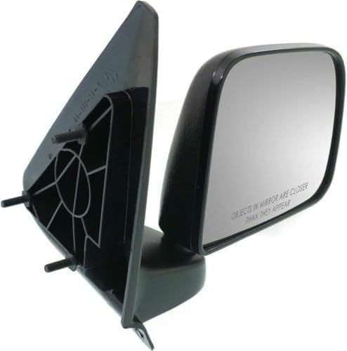 Driver Side Mirror, Manual Adjust, Manual Folding, Non-Heated, Textured Black, No Signal Light, No Memory, No Puddle Light, No Auto-Dimming, No Blind Spot Feature For 1993-2005 Ford Ranger / 1994-2002 Mazda B-Series