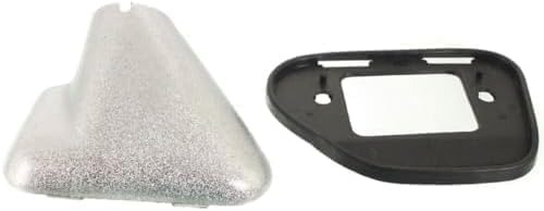 Driver and Passenger Side Mirrors, Manual Adjust, Manual Folding, Non-Heated, Chrome, No Signal Light, No Memory, No Puddle Light, No Auto-Dimming, No Blind Spot Feature For 1987-1988 Toyota Pickup / 1987-1989 4Runner