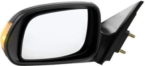 Driver Side Mirror, Power Adjust, Non-Heated, Non-Folding, Paintable, In-housing Signal Light, No Memory, No Puddle Light, No Auto-Dim, No Blind Spot Feature For 2005-2010 Scion tC