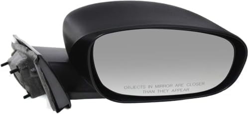 Passenger Side Mirror, Power Adjust, Non-Folding, Non-Heated, Textured Black, No Signal Light, No Memory, No Puddle Light, No Auto-Dimming, No Blind Spot Feature For 2006-2010 Dodge Charger / 2007-2010 Chrysler 300