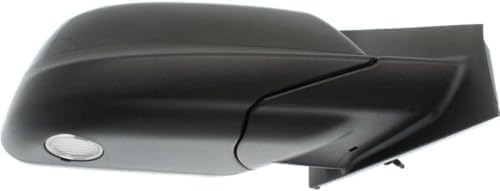 Passenger Side Mirror, Power Adjust, Heated, Manual Folding, Paintable, No Signal Light, No Memory, With Puddle Light, No Auto-Dim, With Blind Spot Monitor For 2011-2014 Ford Edge
