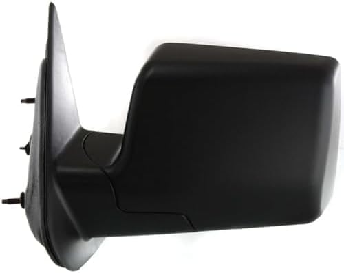 Driver and Passenger Side Mirrors, Manual Adjust, Manual Folding, Non-Heated, Textured Black, No Signal Light, No Memory, No Puddle Light, No Auto-Dimming For 2006-2011 Ford Ranger / 2006-2009 Mazda Pickup