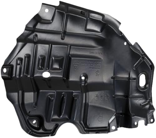 Front, Driver and Passenger Side Engine Splash Shields For 2012-2014 Toyota Camry Sedan